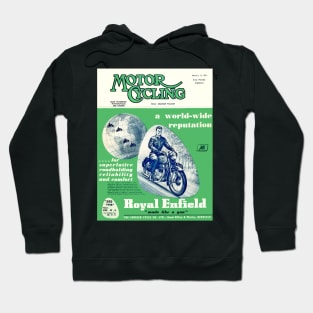 Vintage Motor Cycling Magazine Hoodie